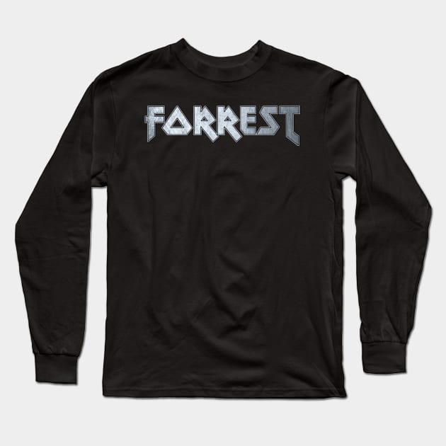 Heavy metal Forrest Long Sleeve T-Shirt by KubikoBakhar